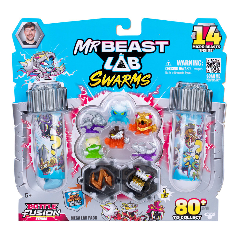 Mr Beast Lab - Swarms S4 Mega Lab Pack - Style May Vary - Style 2 - 14 Pcs