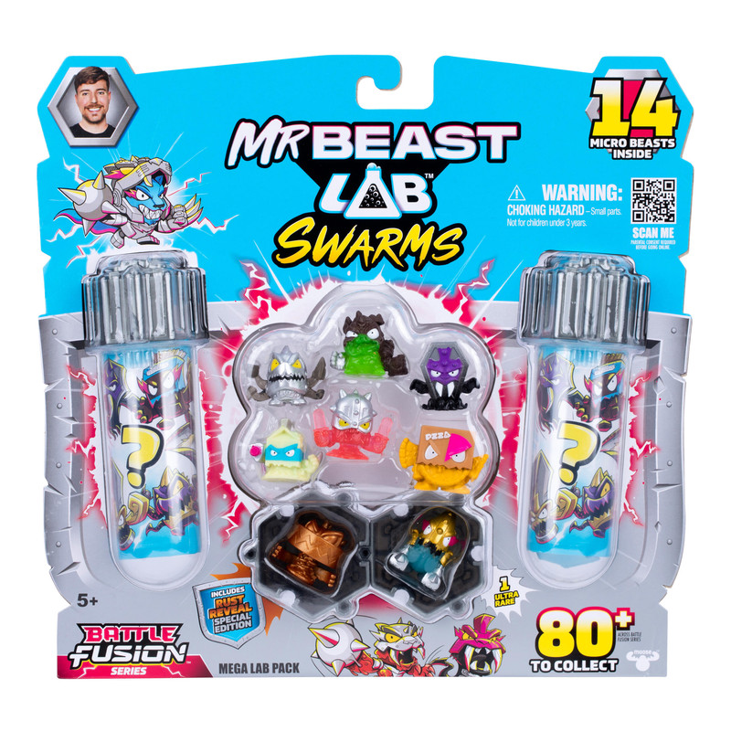 Mr Beast Lab - Swarms S4 Mega Lab Pack - Style May Vary - Style 3 - 14 Pcs