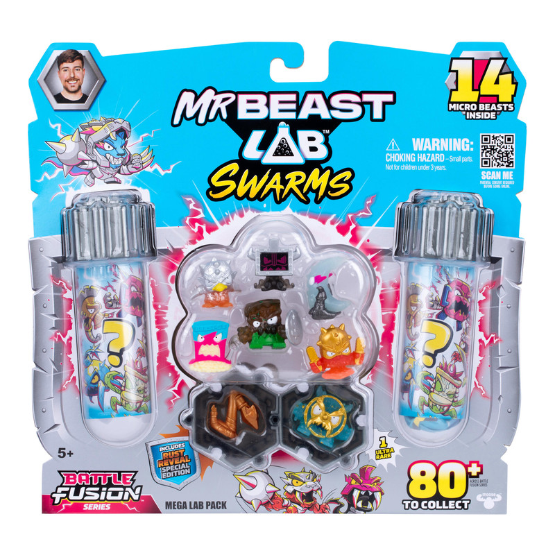 Mr Beast Lab - Swarms S4 Mega Lab Pack - Style May Vary - Style 4 - 14 Pcs
