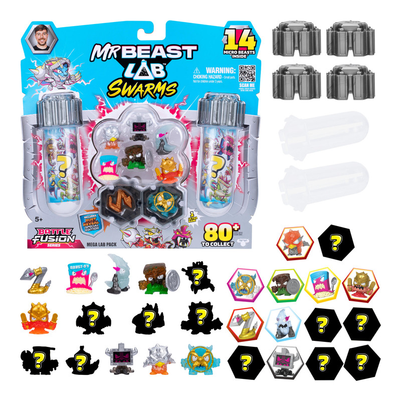 Mr Beast Lab - Swarms S4 Mega Lab Pack - Style May Vary - Style 4 - 14 Pcs