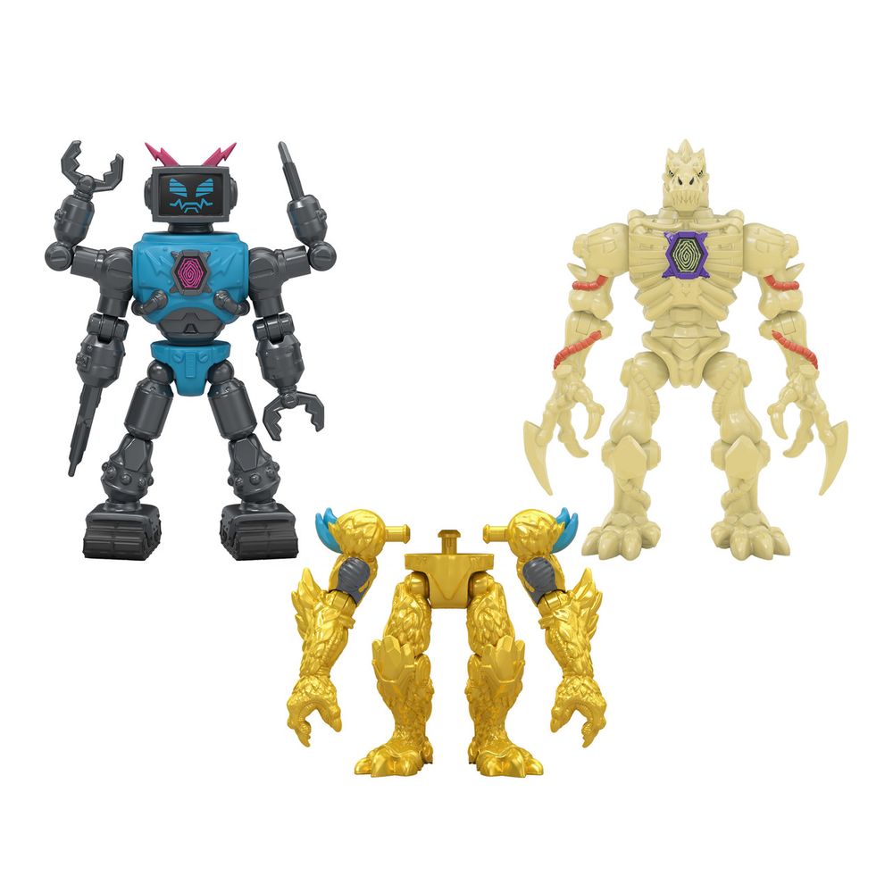 Mr Beast - Lab Hybrids Hyper Fusion Action Figurine - Style May Vary - 2 Pcs