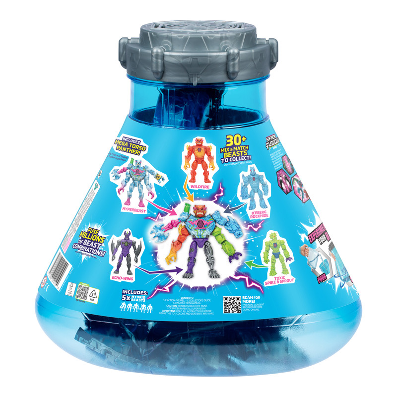Mr Beast Lab - Hybrids Action Figure - Style May Vary - 5 Pcs