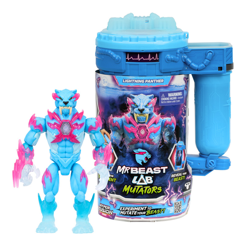 Mr Beast - Lab Mutators - Mutation Chamber - Lightning Panther