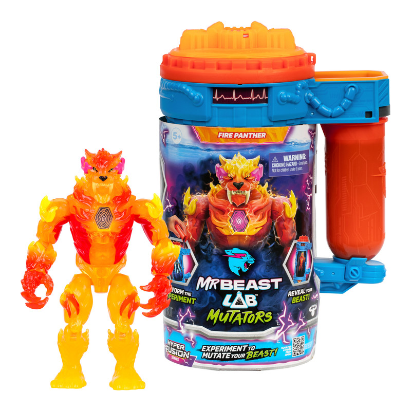 Mr Beast Lab Mutators - Mutation Chamber - Flame Panther