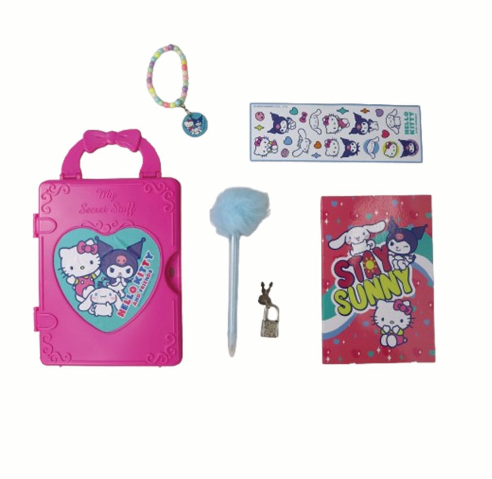 Hello Kitty - Secret Diary Set - 5 Pc Set