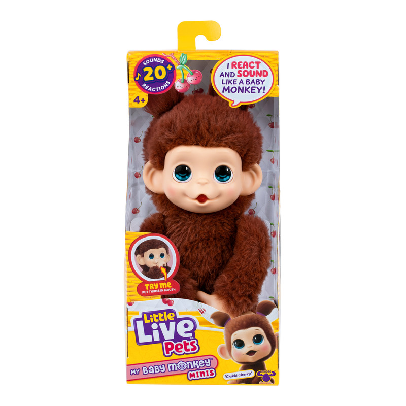 Little Live Pets - My Baby Monkey - Chikki Cherri