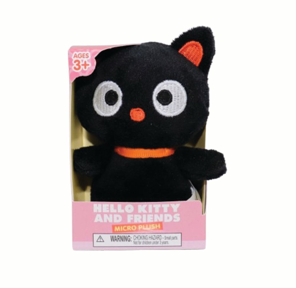 Hello Kitty - Pompompurin Orange Bow Micro Plush - 3-inch