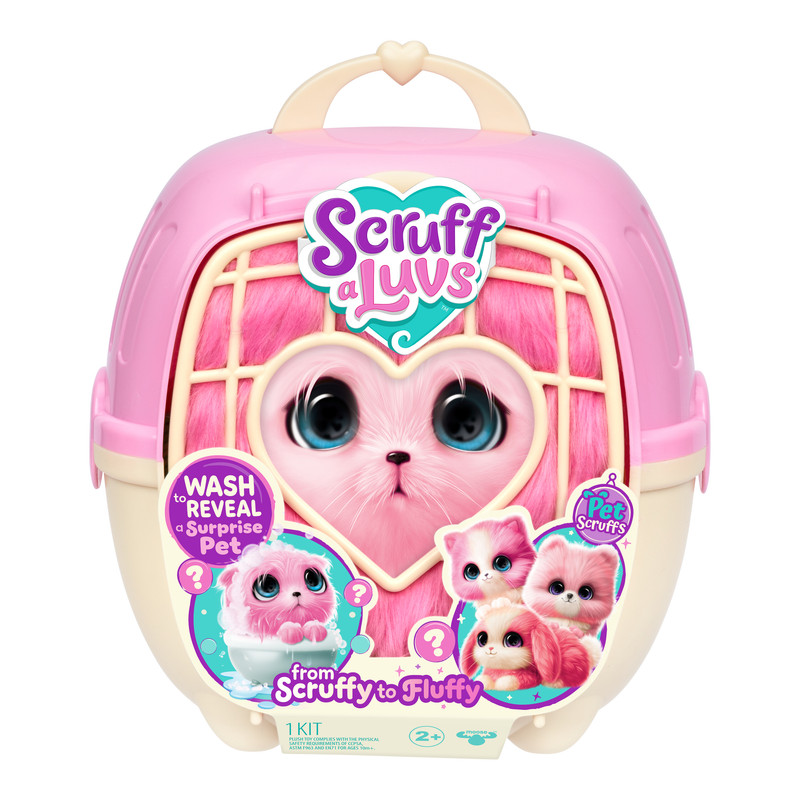 Scruff A Luvs Pet Pink Pack - 1pc - Style May Vary
