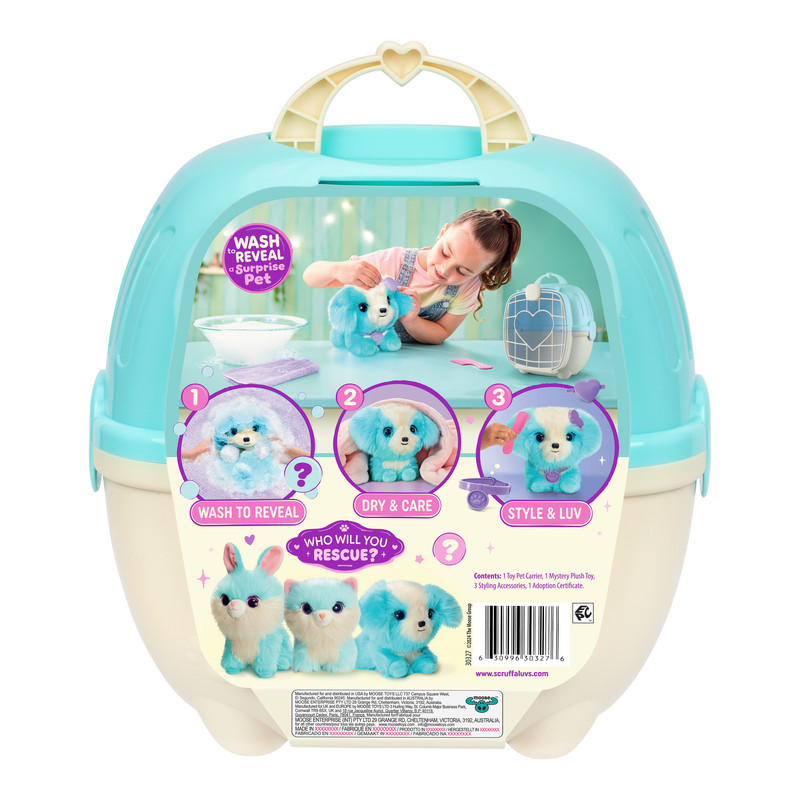 Scruff A Luvs Pet Blue Pack - 1pc - Style May Vary