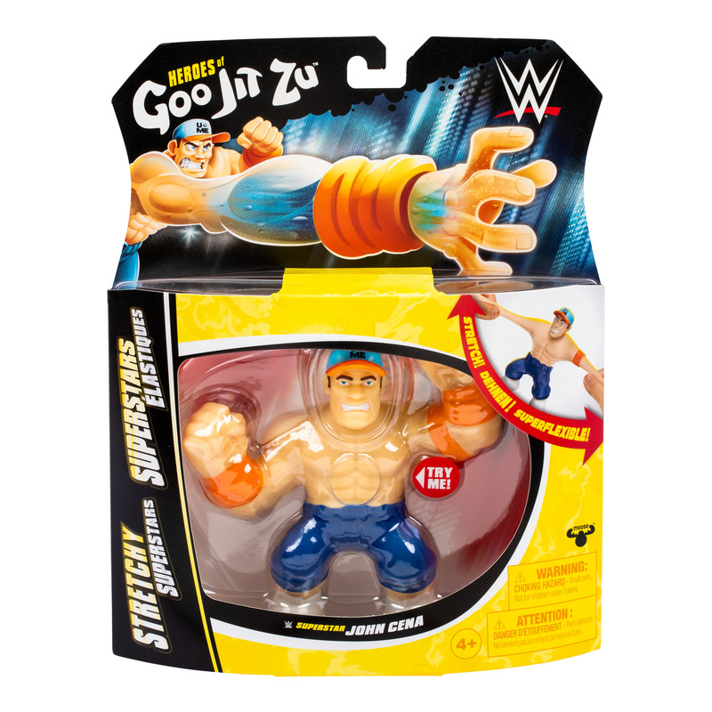 Heroes Of Goo Jit Zu - WWE W1 Hero John Cena Action Figure - 11.4 cm