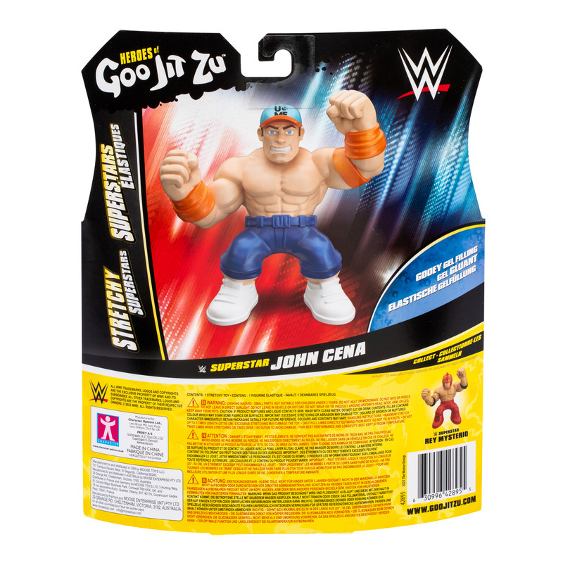 Heroes Of Goo Jit Zu - WWE W1 Hero John Cena Action Figure - 11.4 cm