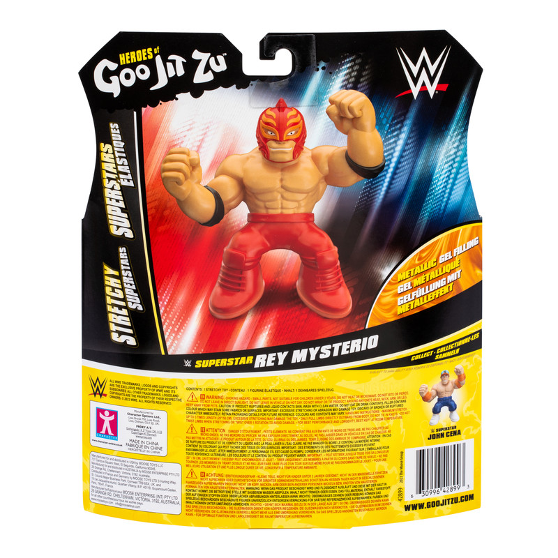 Heroes Of Goo Jit Zu - WWE W1 Stretchy Superstar - Rey Mysterio