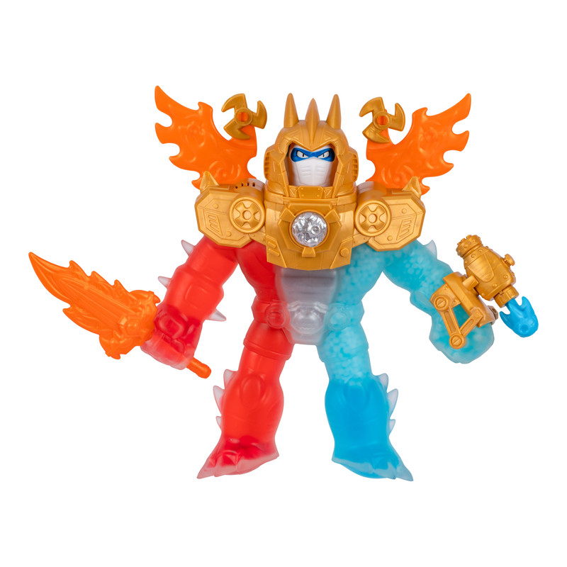 Heroes Of Goo Jit Zu - S13 Meteor Madness Goo-Tron Supreme Stretchy Action Figure - Mr Fantastic - 12 cm