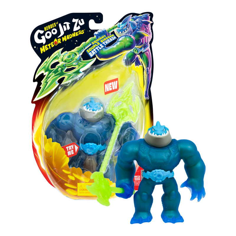 Heroes Of Goo Jit Zu - S14 Meteor Madness Hero Pack - Battle Thrash
