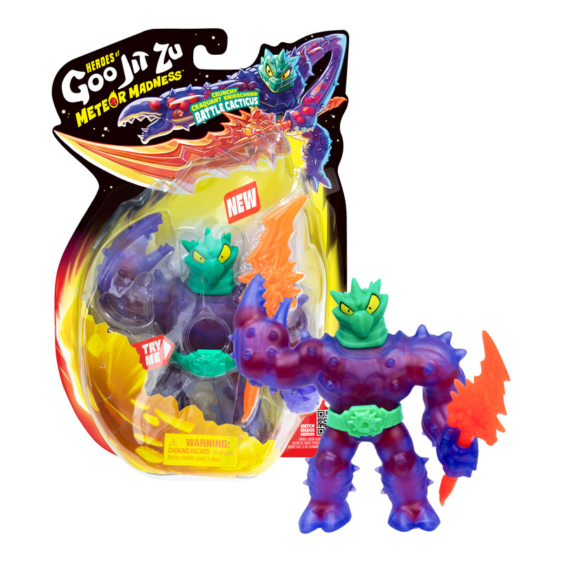 Heroes Of Goo Jit Zu - S14 Meteor Madness Hero Pack - Battle Cacticus
