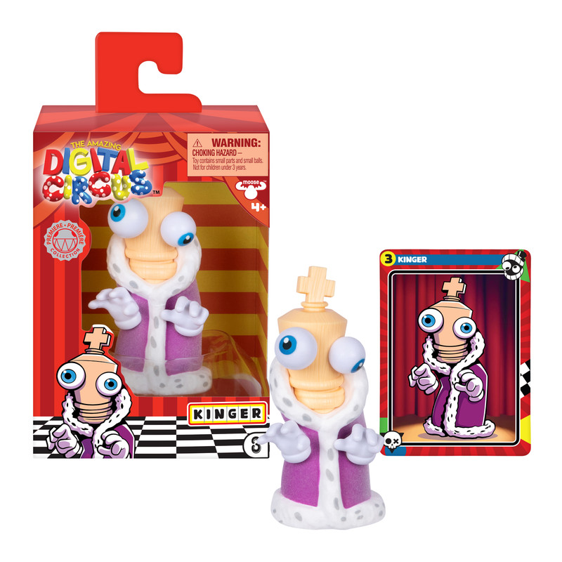 Amazing Digital Circus - W1 Vinyl Figure - Kinger - 10.1 cm