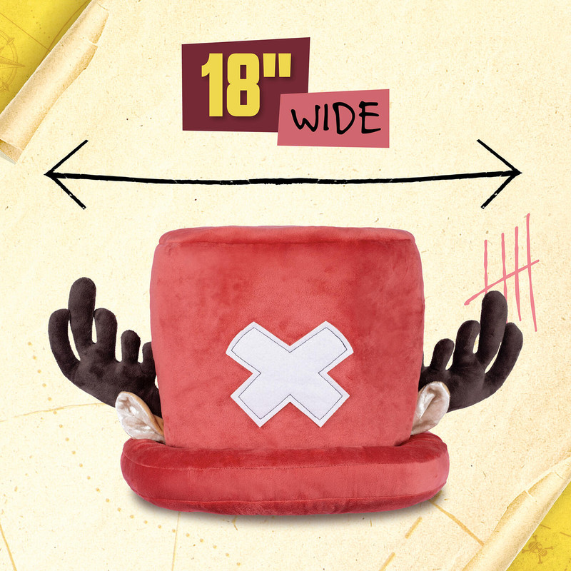 One Piece - Chopper Plush Hat - Red