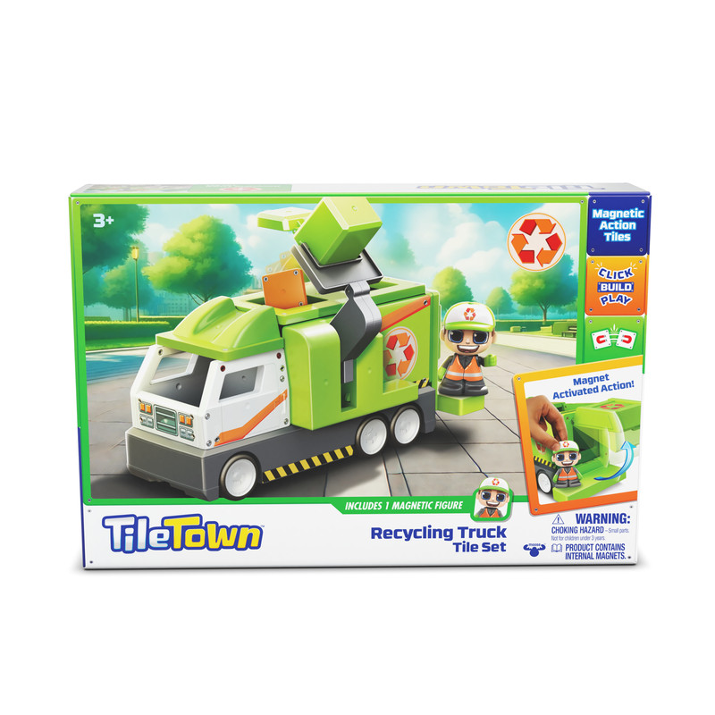 مجموعة بلاط شاحنة إعادة التدوير S2 من Tile Town