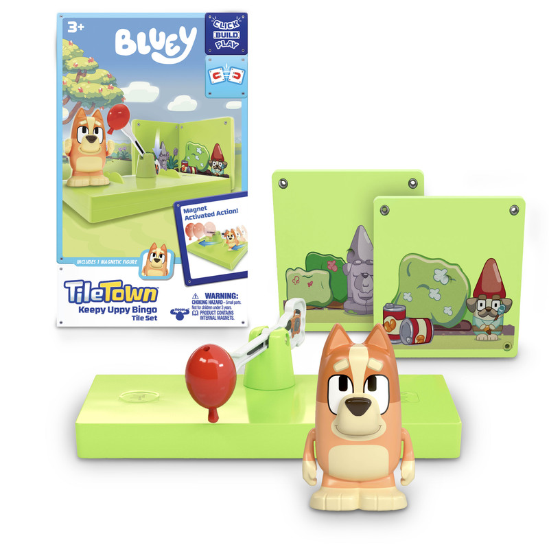 مجموعة بلاط بينجو Keepy Uppy من Tile Town - Bluey S2
