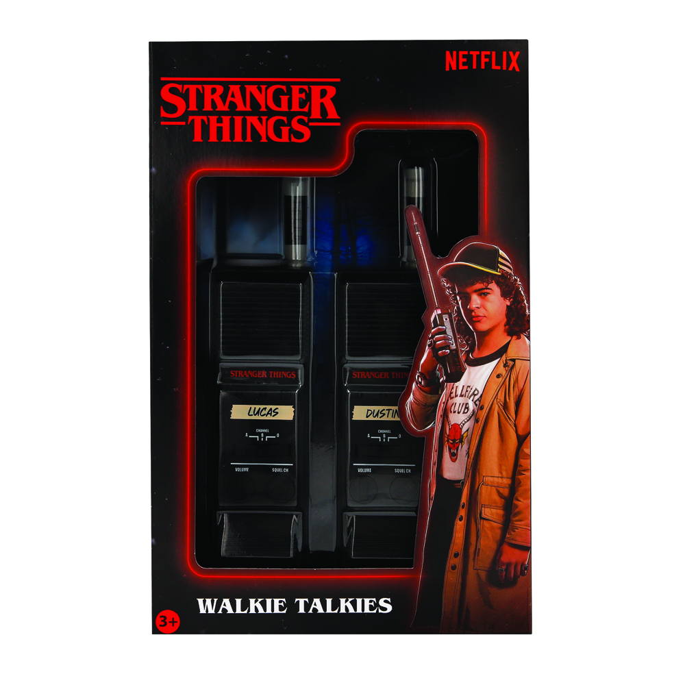 جهاز لاسلكي من مسلسل Stranger Things - أسود