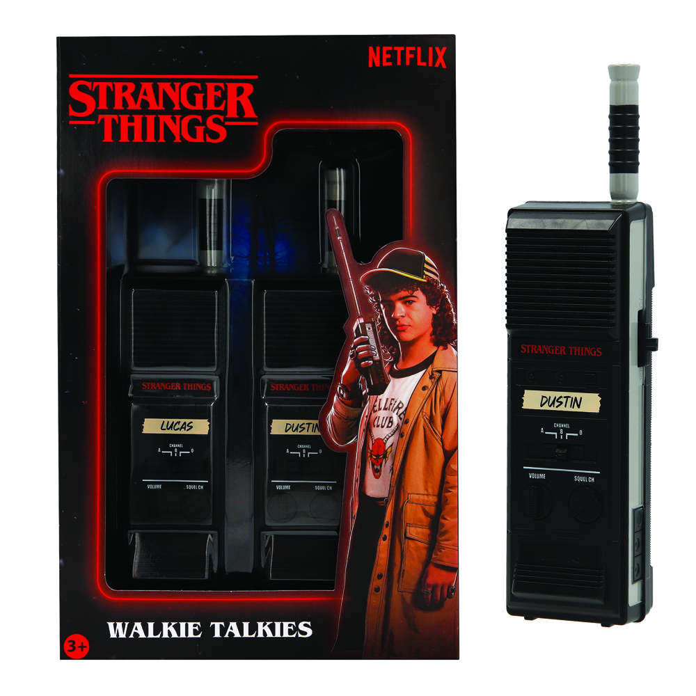 جهاز لاسلكي من مسلسل Stranger Things - أسود