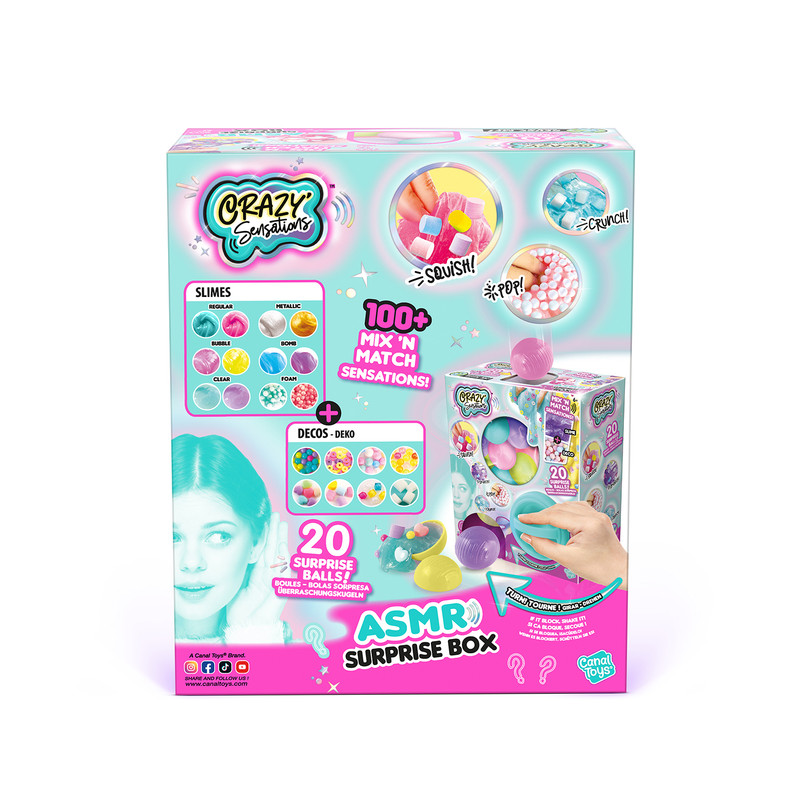Canal Toys - ASMR Surprise Slime Box - Style May Vary - 1 Pc