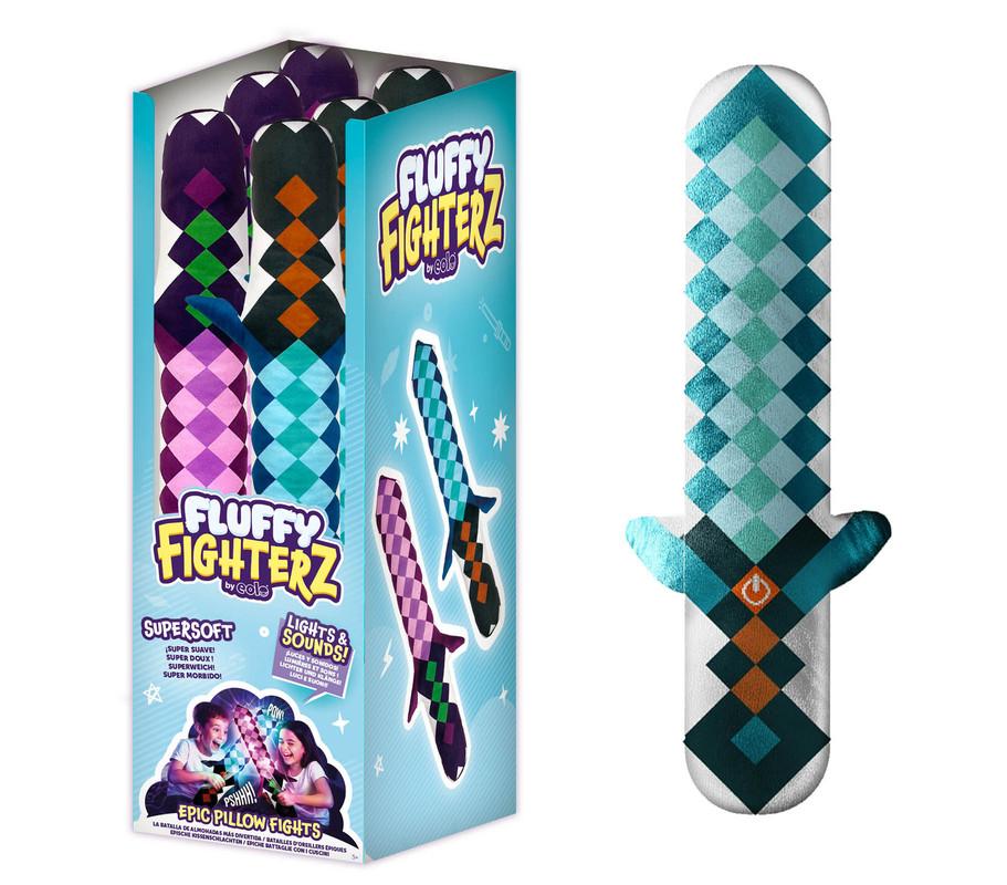 Eolo - Fluffy Fighterz Sword- Assorted - Blue