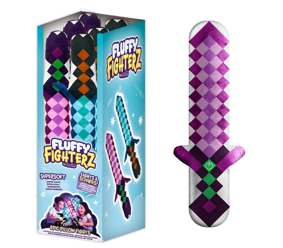 Eolo - Fluffy Fighterz Sword- Assorted - Pink