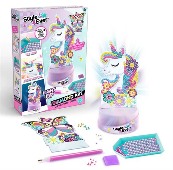 Canal Toys - Diamond Art Lamp Set