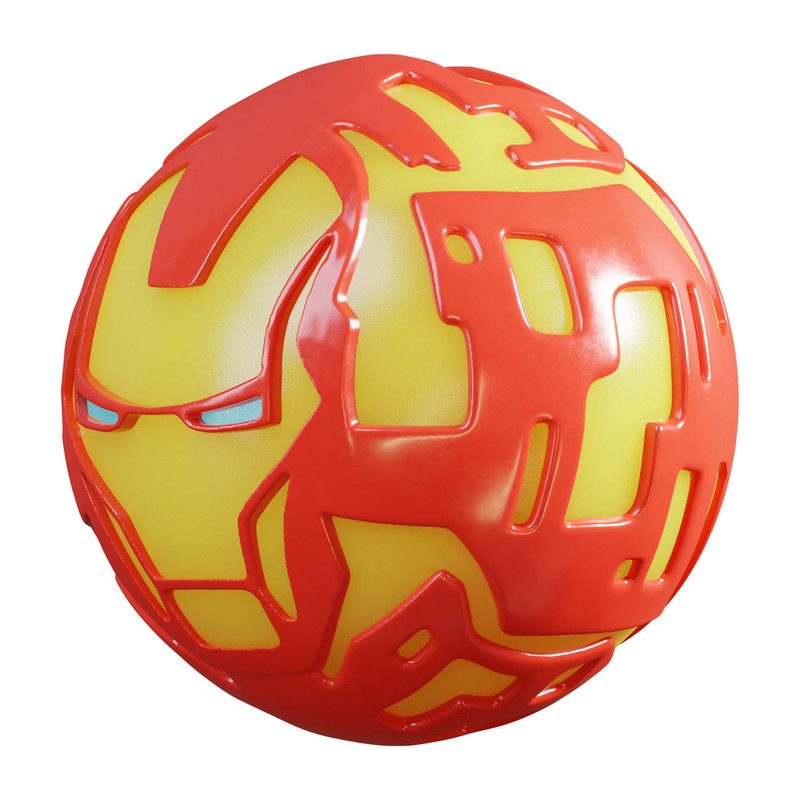 Eolo - Marvel Super Bouncerz - Iron Man - 7.5 cm