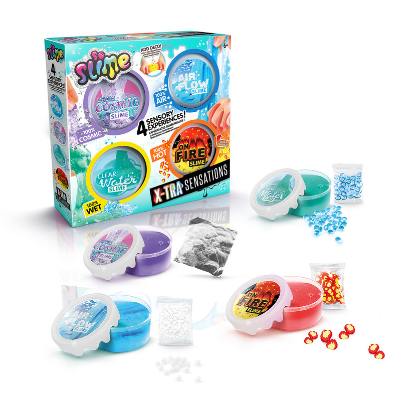 Canal Toys - X-Tra Sensations Slime - Pack of 4