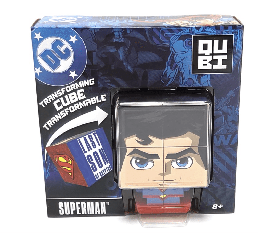 Qubi - Transformable Cube - DC Superman