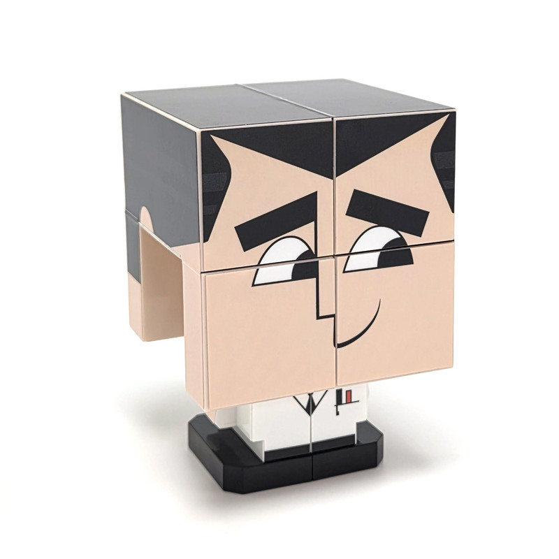Qubi - Transformable Cube - The Powerpuff Girls Professor Utonium