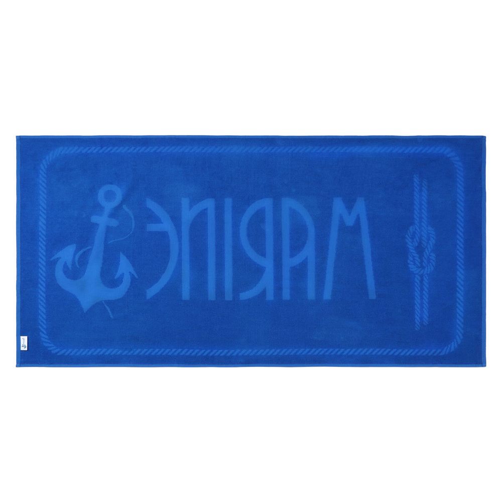 Anemoss - Anchor Beach Towel - Blue