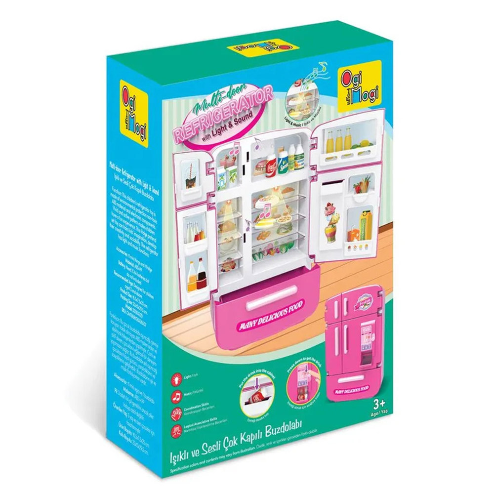 Ogi Mogi - Refrigerator Play Set - 12 Pcs