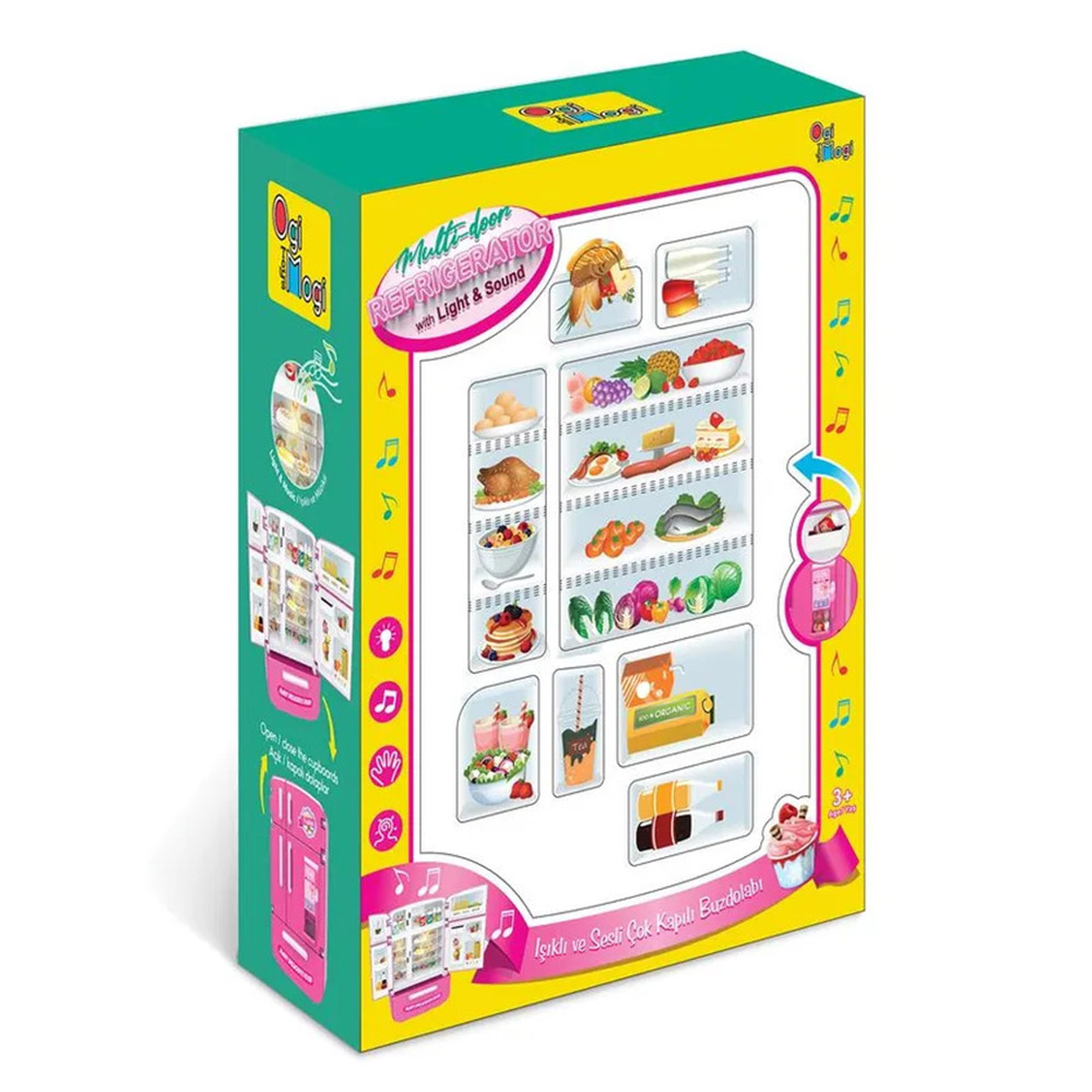 Ogi Mogi - Refrigerator Play Set - 12 Pcs