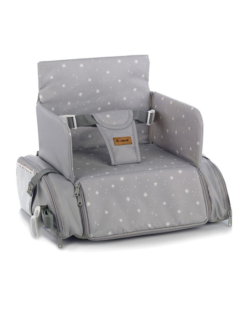 Jane - 2-in-1 Avant Travel High Chair And Baby Storage Bag - Grey