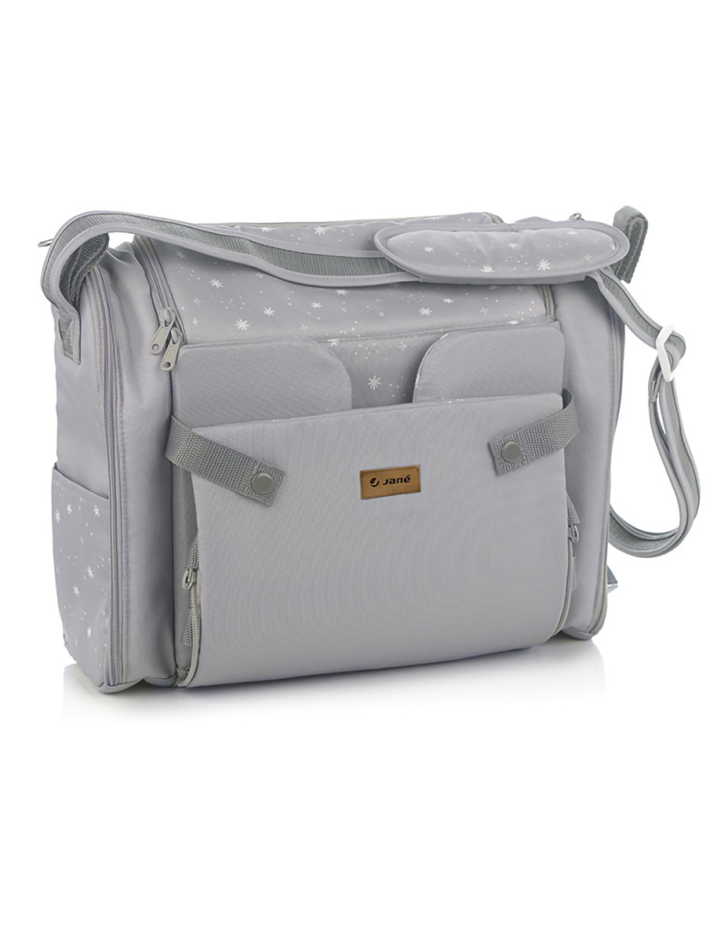 Jane - 2-in-1 Avant Travel High Chair And Baby Storage Bag - Grey