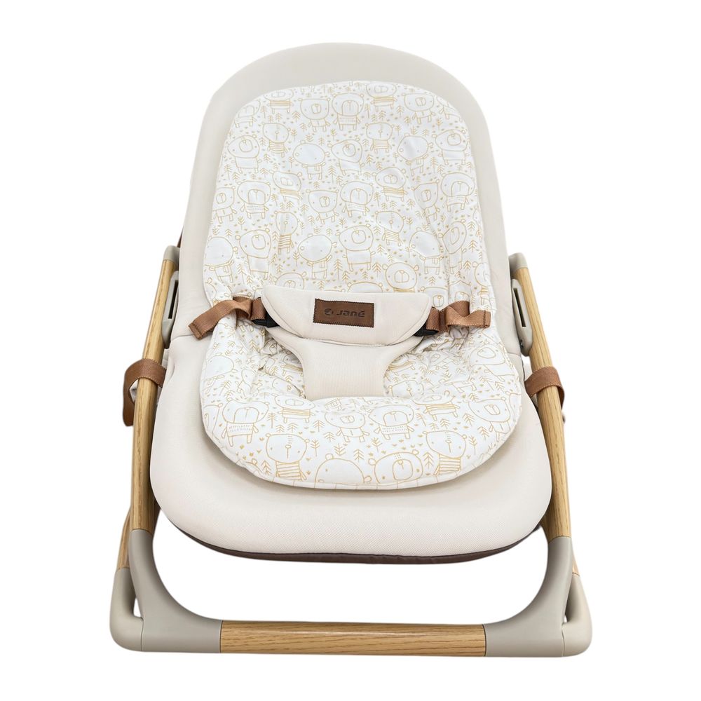 Jane - Fold Baby Bouncer And Rocker With Activity Arch - Glitter