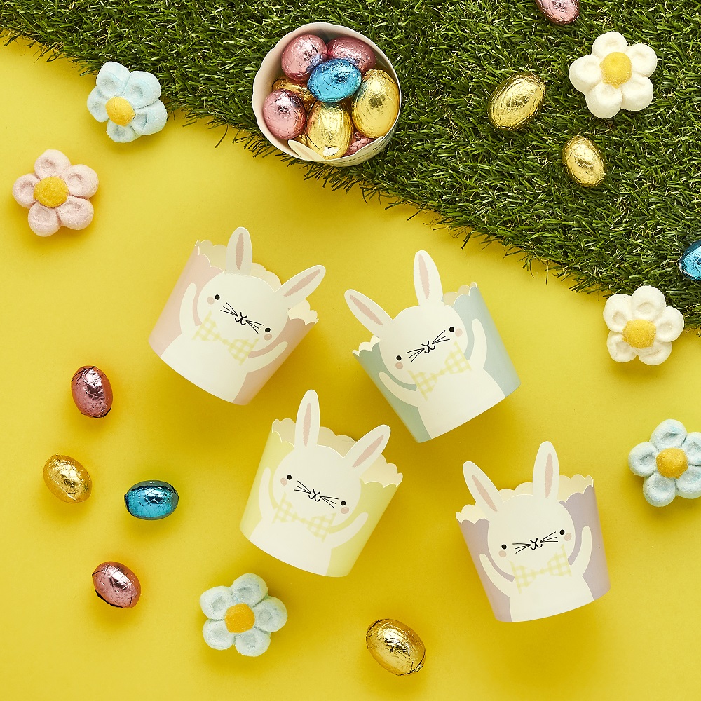 Party Magic - Easter Bunny Food Cups - Pack of 10