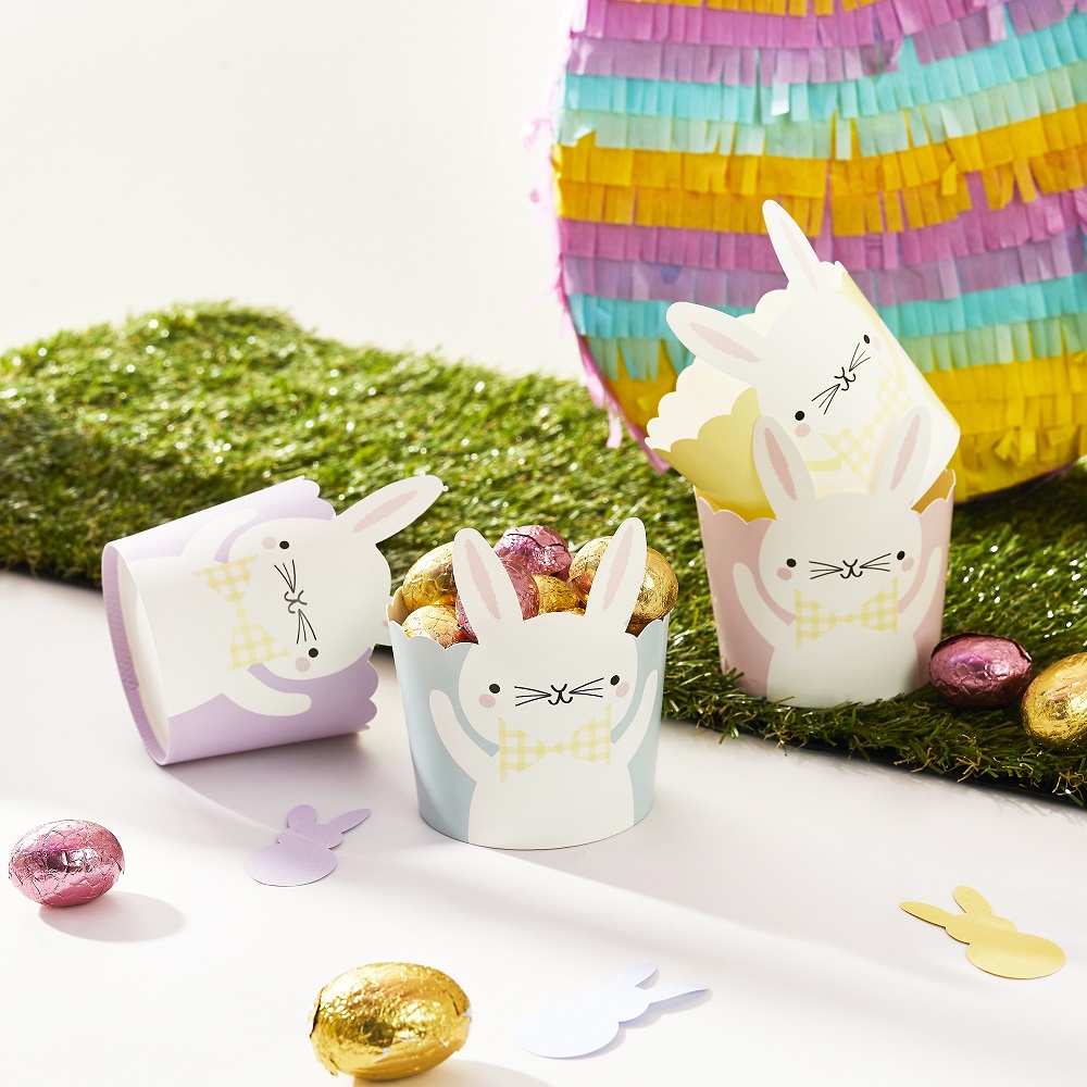 Party Magic - Easter Bunny Food Cups - Pack of 10