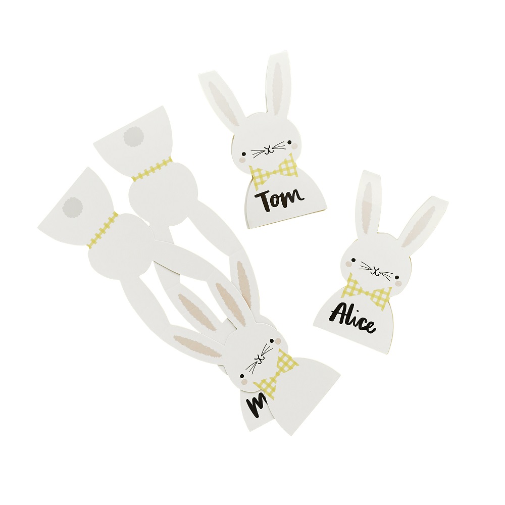Party Magic - Easter Bunny Place Cards - Pack of 10