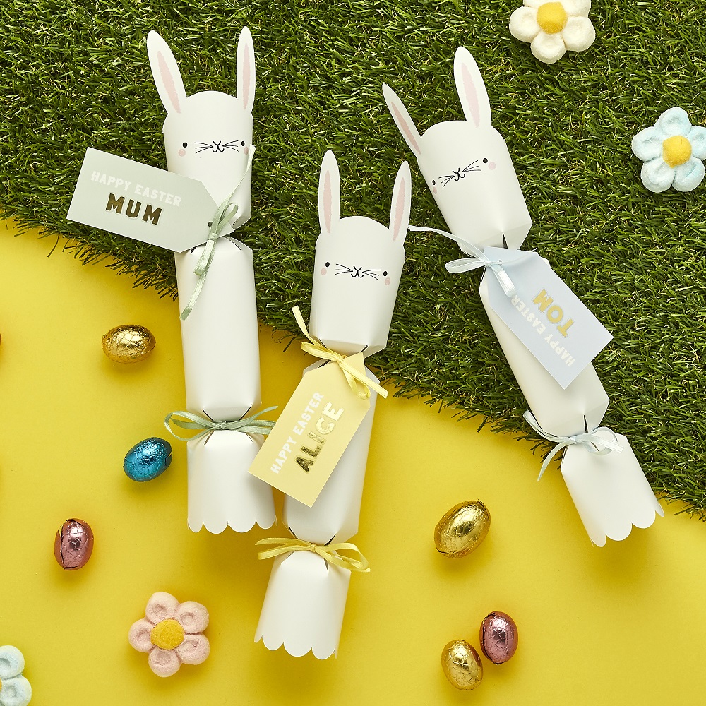Party Magic - Easter DIY Bunny Crackers - Pack of 6