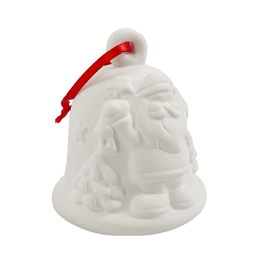 Christmas Magic Bell With Santa DIY Paint Set - 3 Pc Set