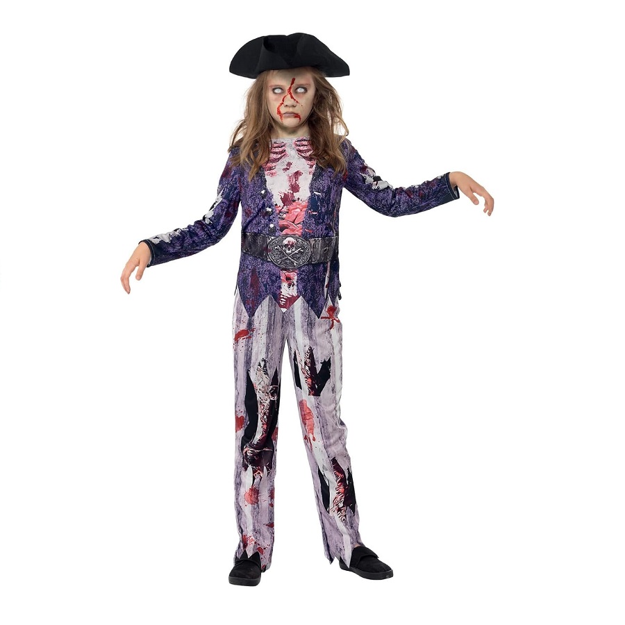 Smiffys - Deluxe Jolly Rotten Pirate Girl Costume