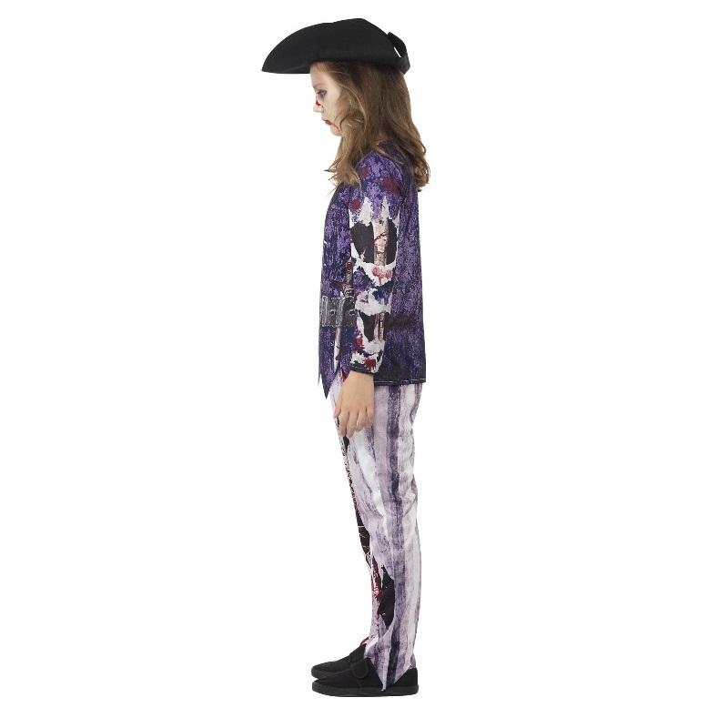 Smiffys - Deluxe Jolly Rotten Pirate Girl Costume