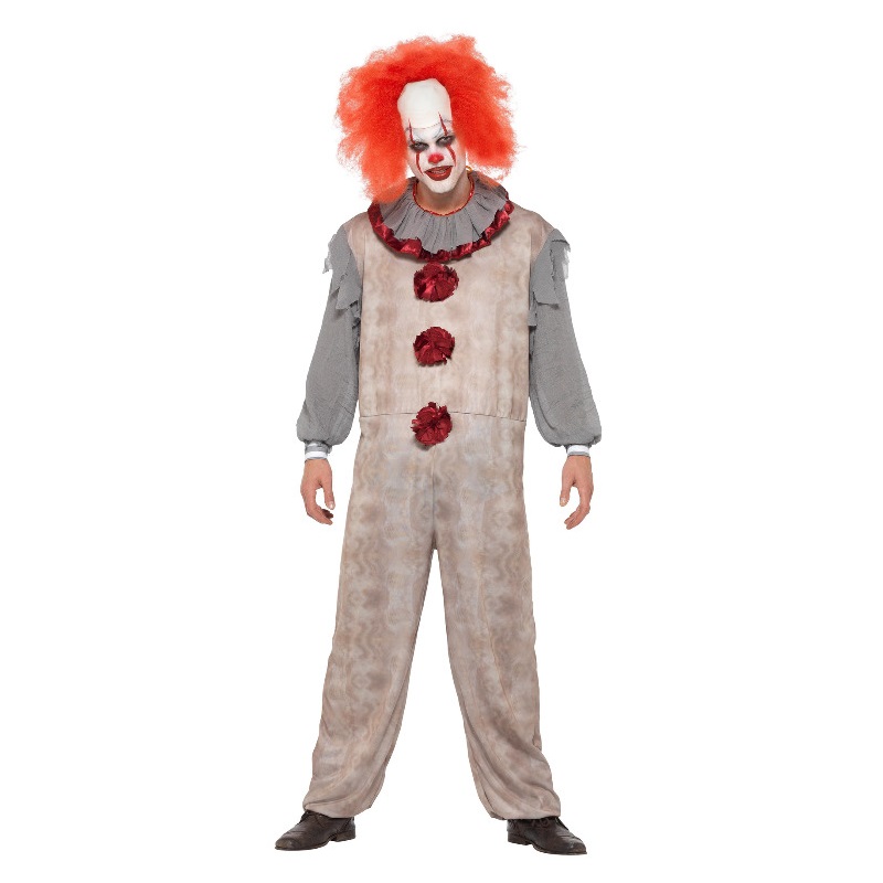 Smiffys - Vintage Clown Costume - 2pcs
