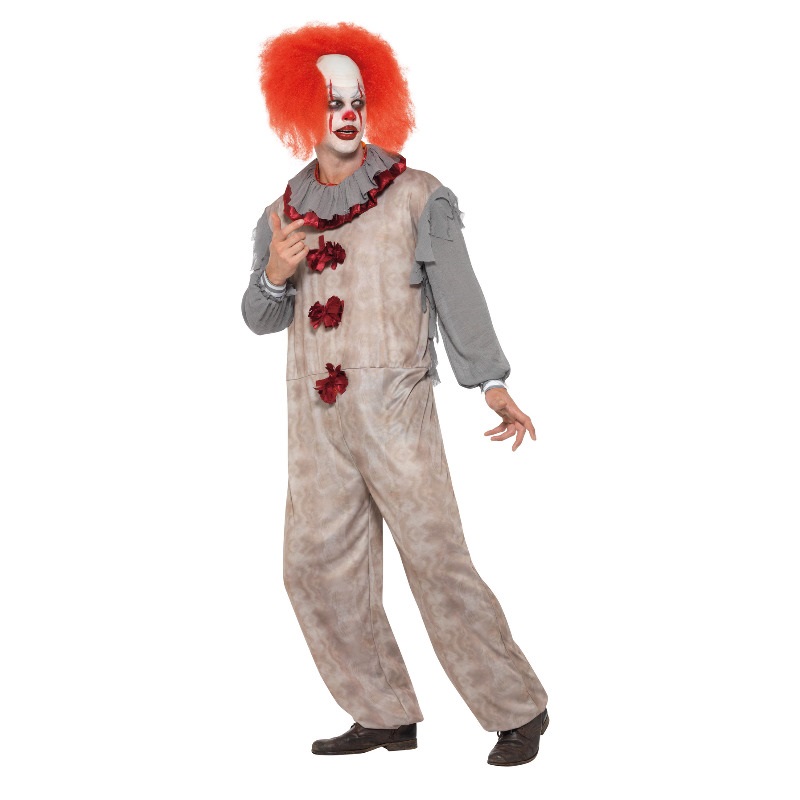 Smiffys - Vintage Clown Costume - 2pcs