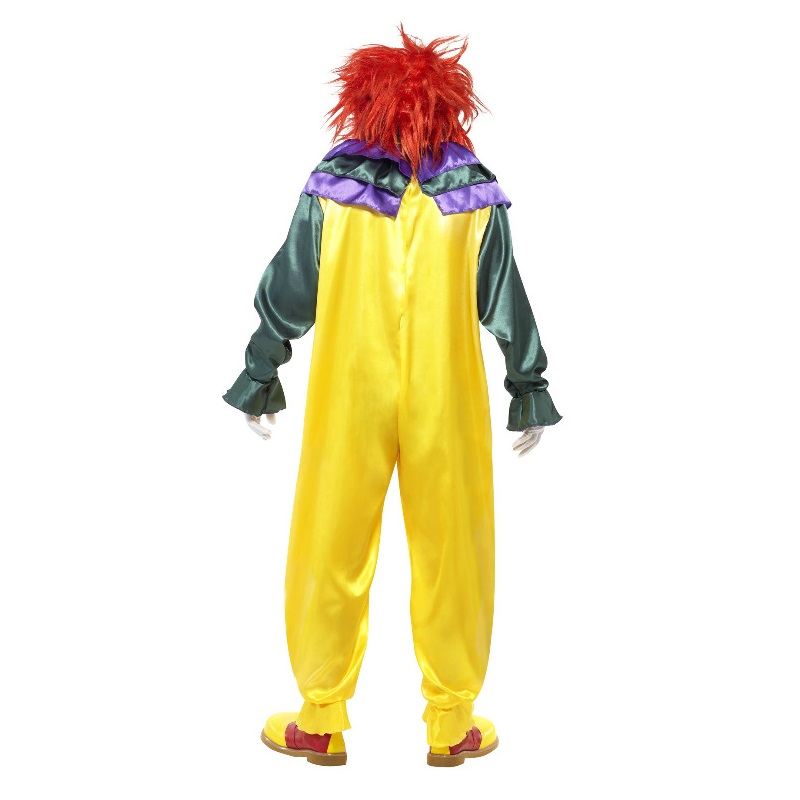 Smiffys - Classic Horror Clown Costume With Mask Set