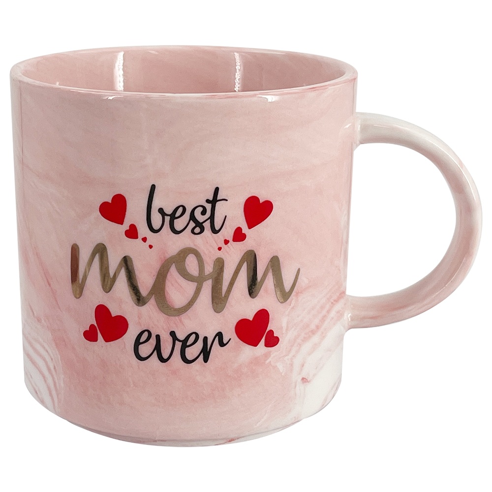 Party Magic - Best Mom Ever Mug - Pink - 9 cm - 450 ml